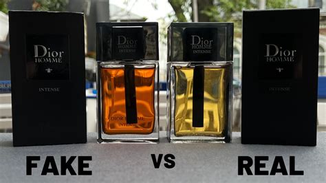 Dior intense perfume vs real